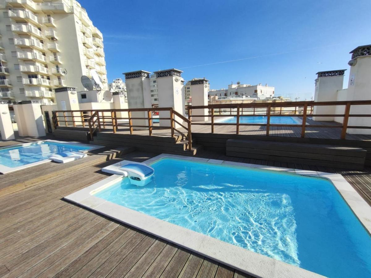 Armacao De Pera Ocean Terrace With Pool By Homing Apartment Bagian luar foto